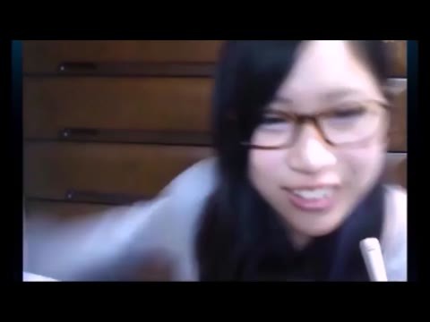 爆乳めがねちゃんのサービスおな