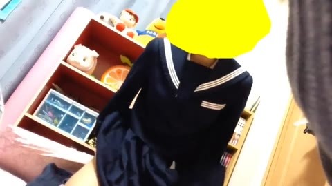 くぱぁして　中指いじいじ