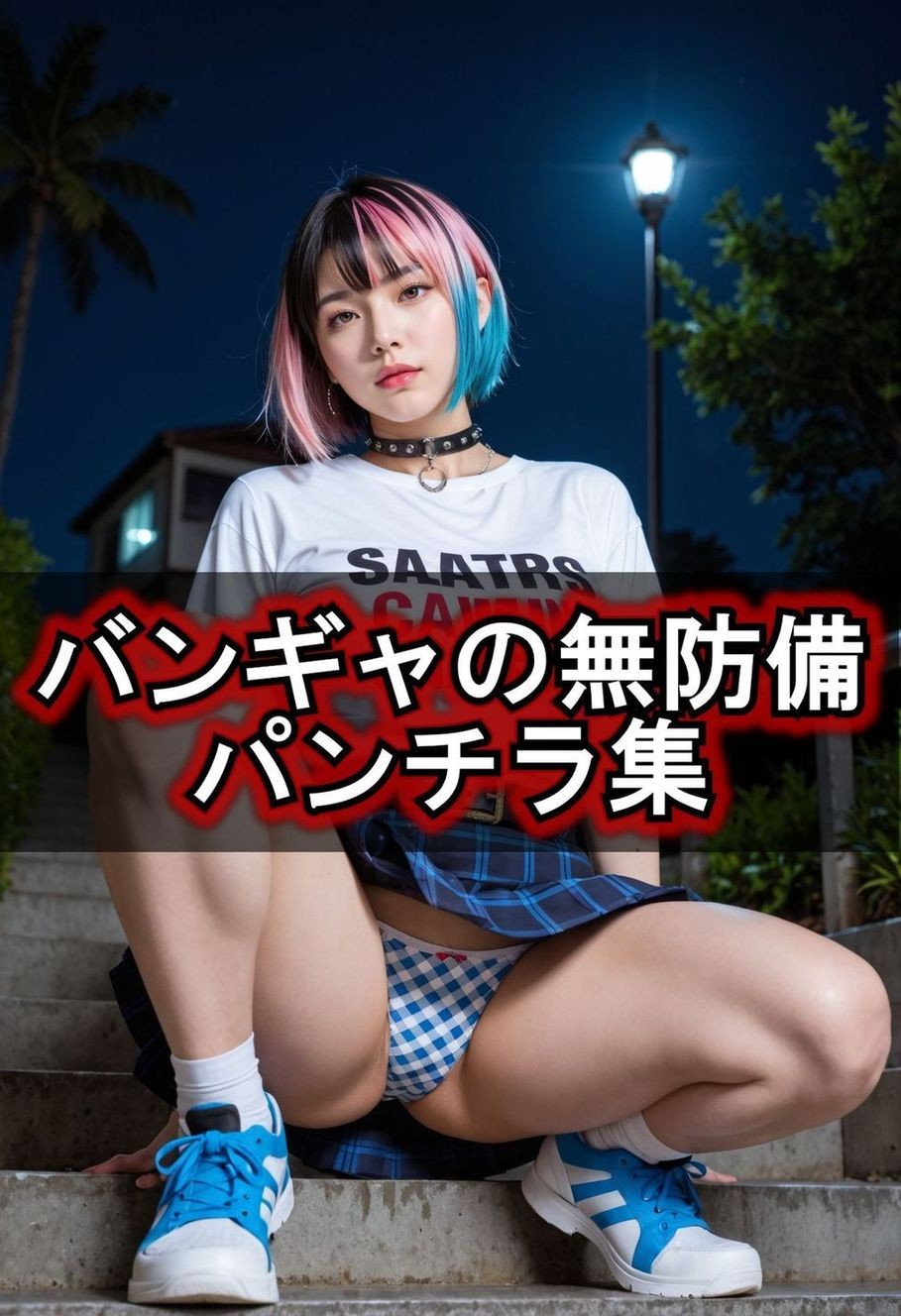 バンギャの無防備パンチラ集